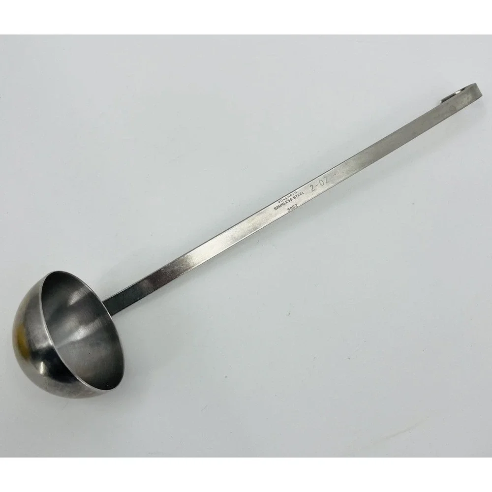 Vollrath 5862 Stainless Steel Ladle 2 Ounce Condiments Dressing